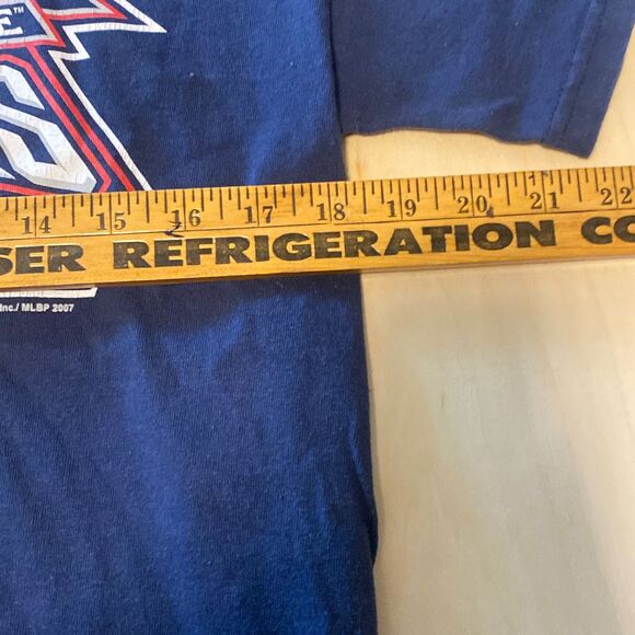 2007 Boston Red Sox Delta T-Shirt ALCS Champions blue short sleeve - Picture 4 of 7